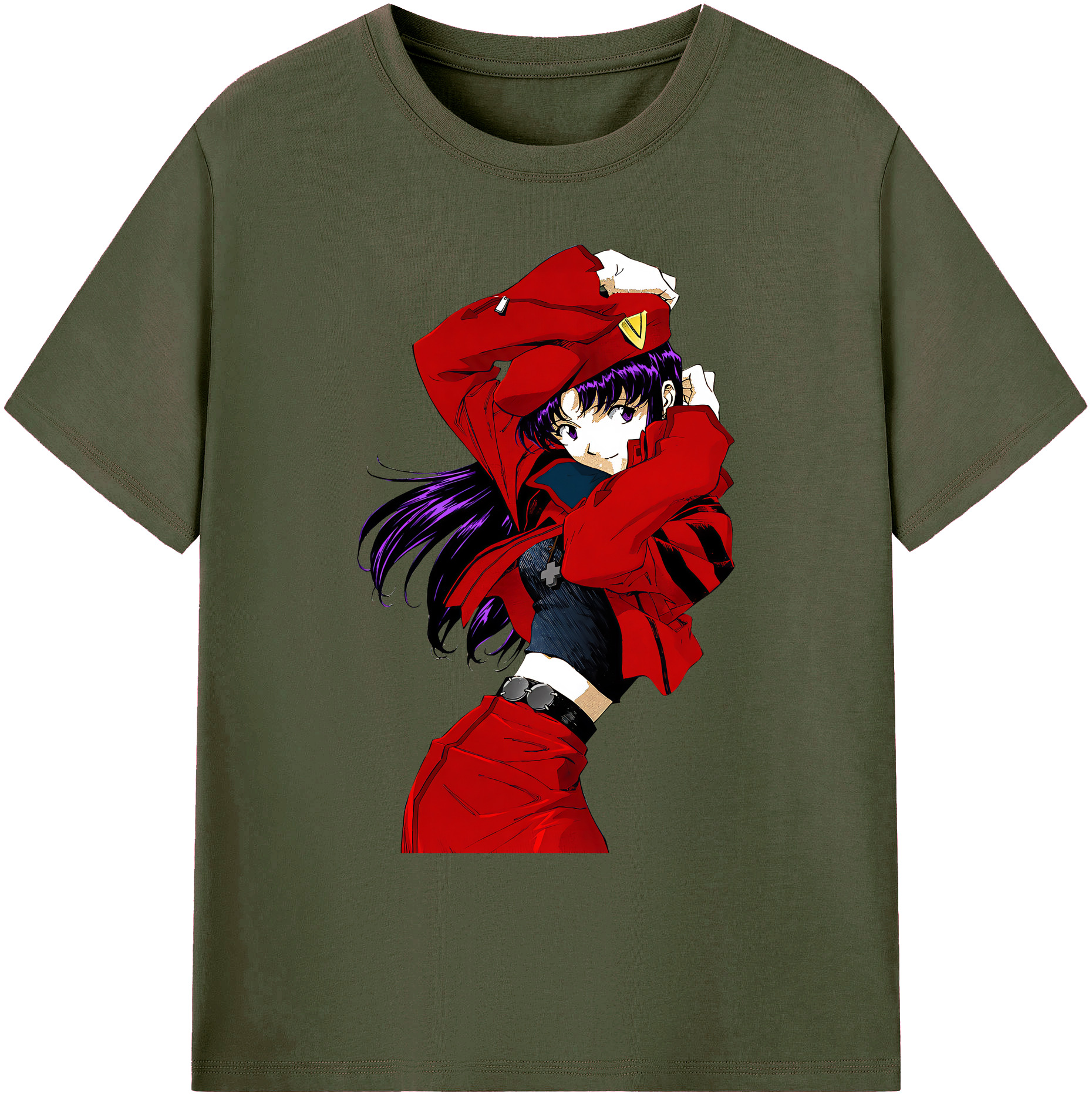 （画像用） EVA 新世紀エヴァンゲリオン 綿100％ メンズ半袖Tシャツ｜肌触りやわらか＆通気性